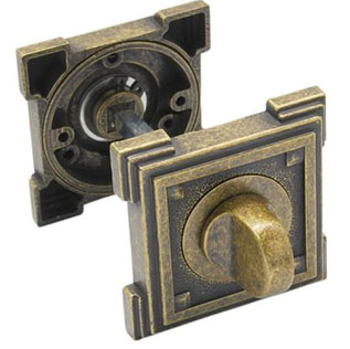 Завертка сантехническая WC VQ003 AGED BRONZE