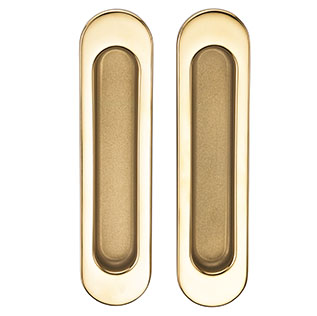 Ручка Archie для раздвижных дверей SILLUR A-KO5-VO P.GOLD/S.GOLD