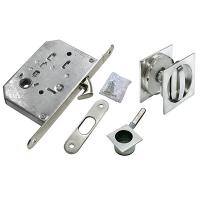Комплект - ручки, сантехническая защелка MHS-2 WC SC