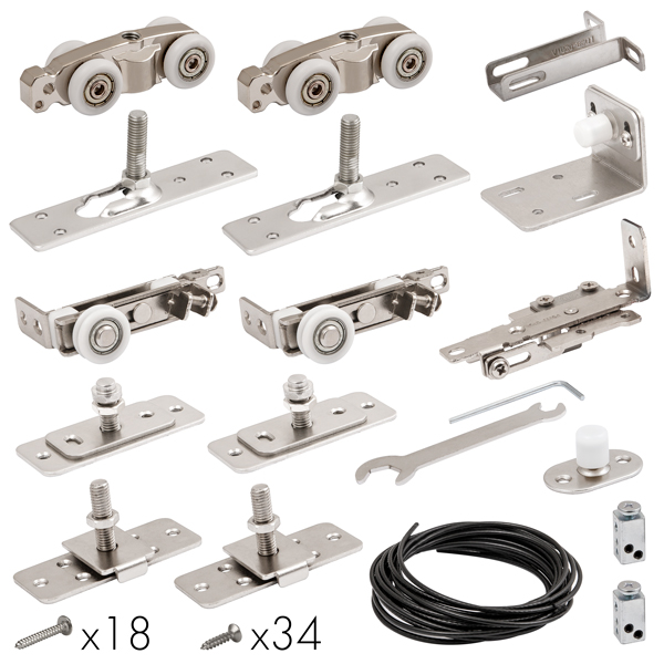 Комплект  для телескопического открывания SLD.Comfort-PRO.SET5.telescope/80 (Comfort - PRO SET 5)